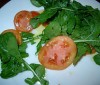 Ensalada light de rúcula y tomates